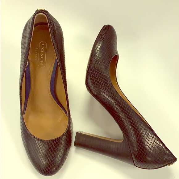 Coach Shoes - Black heels by Coach!